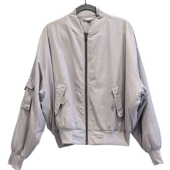ALO YOGA oversized bomber jacket. - Picture 7 of 7